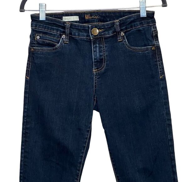 KUT from the cloth dark wash Diana skinny jeans size 2 - Picture 4 of 15